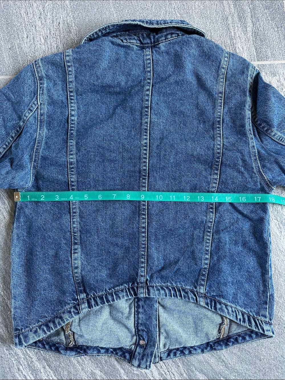 NWT Free People We The Free Jade Denim Jacket High low High Dove Medium wash S - Picture 8 of 16